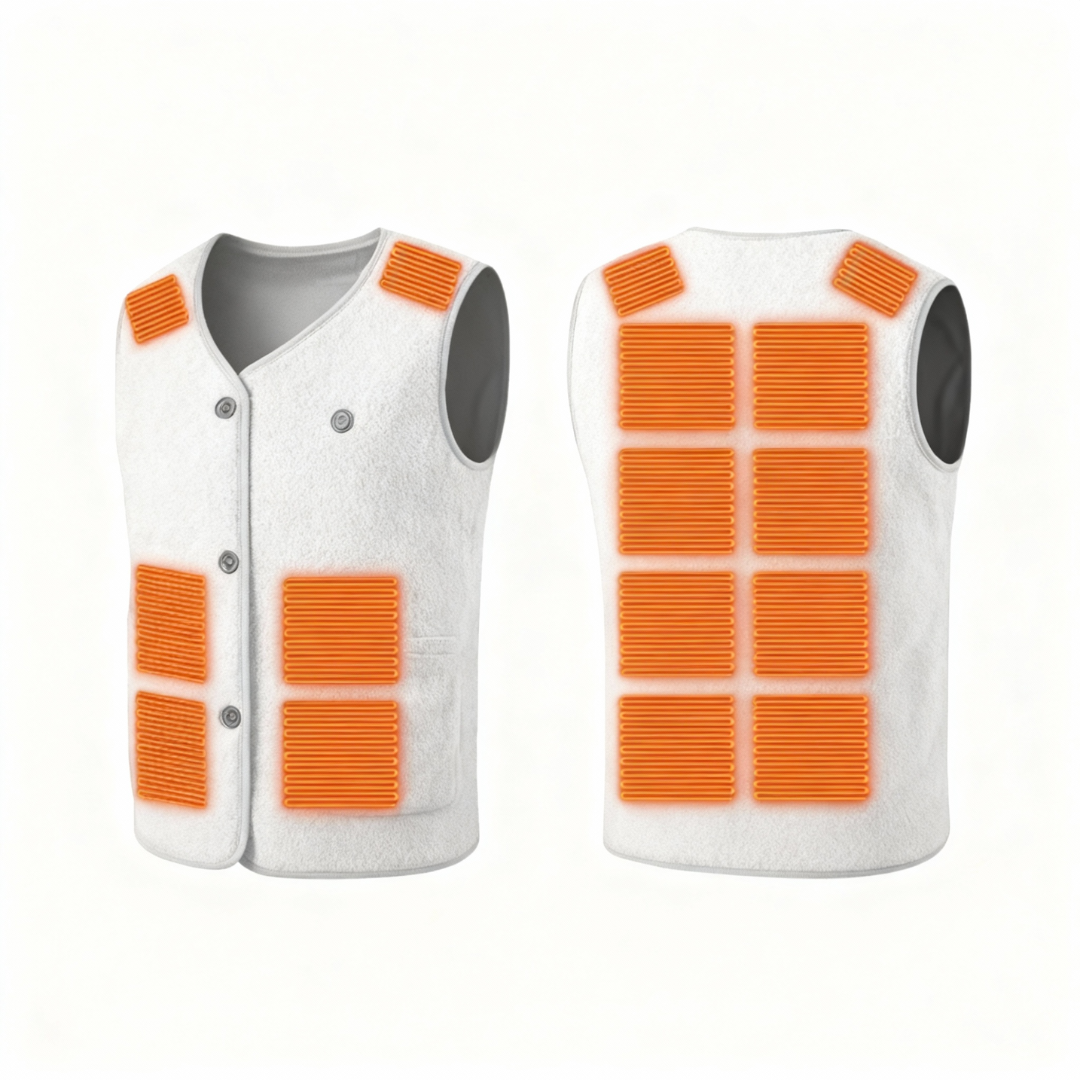 EvoTherm Stylish Vest Women - White