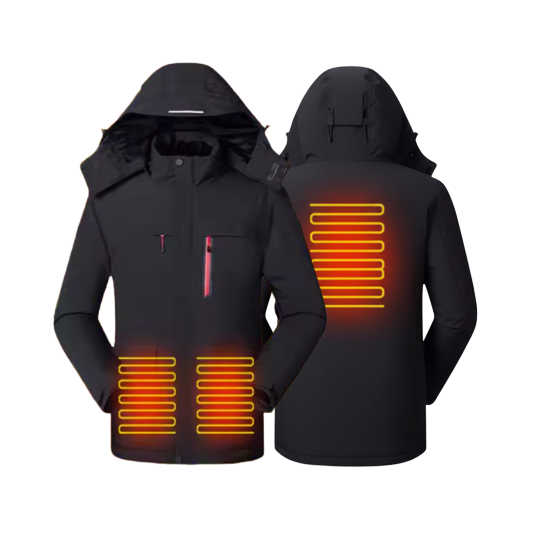 EvoTherm Heated Thermal Coat Men - Black