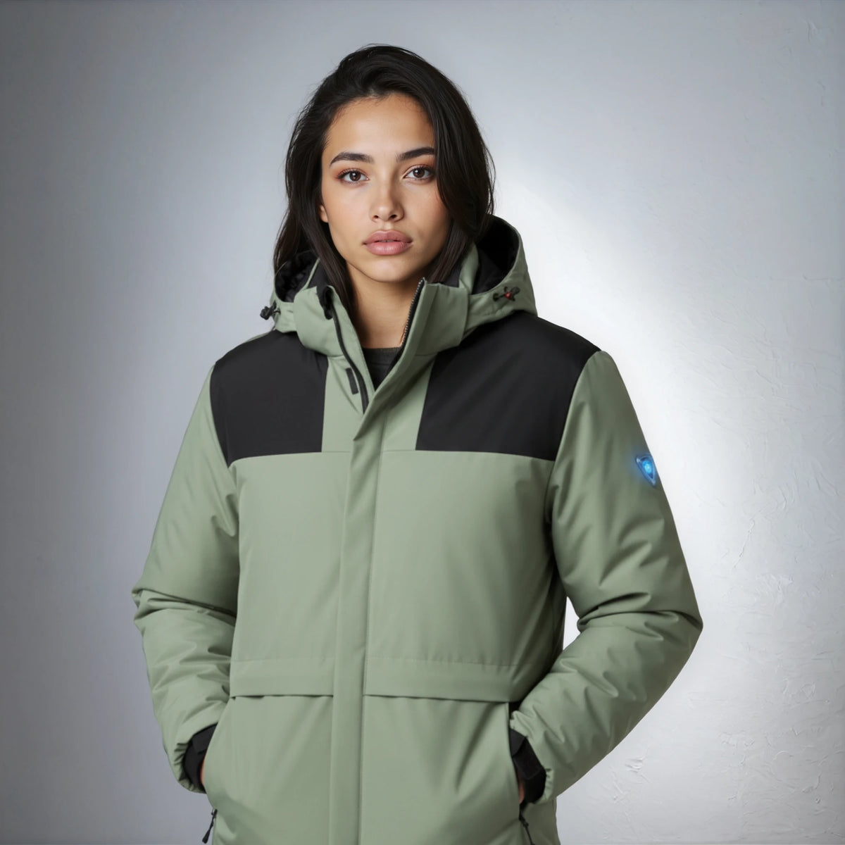 VoltGear Heated Jacket Woman - Army Green