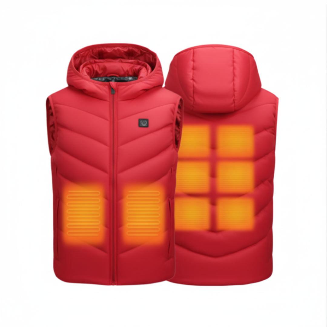 EvoTherm Kid's Heating Vest - Red
