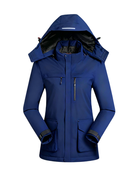 EvoTherm Heated Thermal Coat Women - Blue