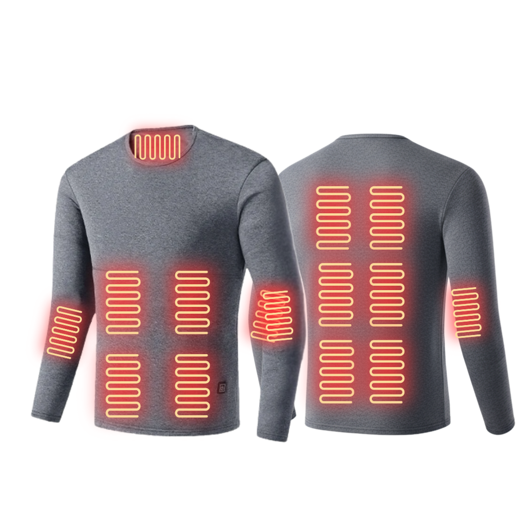 EvoTherm Full Heating Bodywear Men - Gray