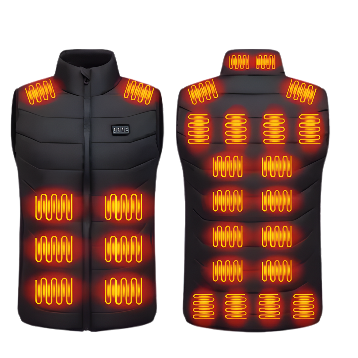 Man Heated Vest - Black