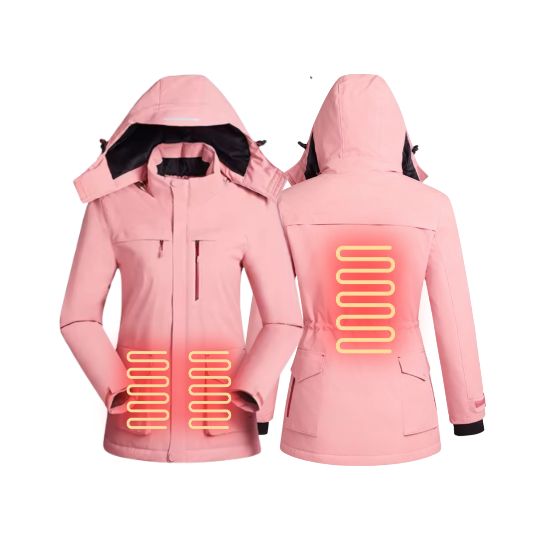 EvoTherm Heated Thermal Coat Women - Pink