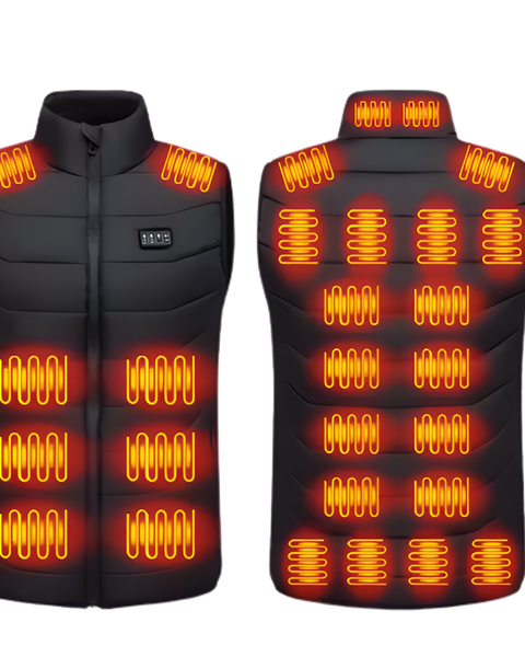 Woman Heated Vest - Black