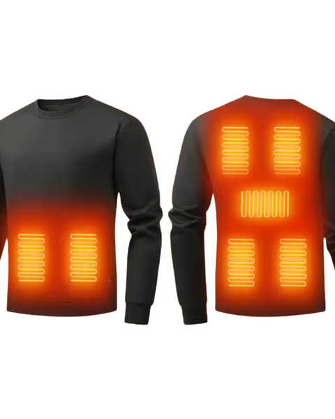 EvoTherm Heated Pullover Top Men - Black