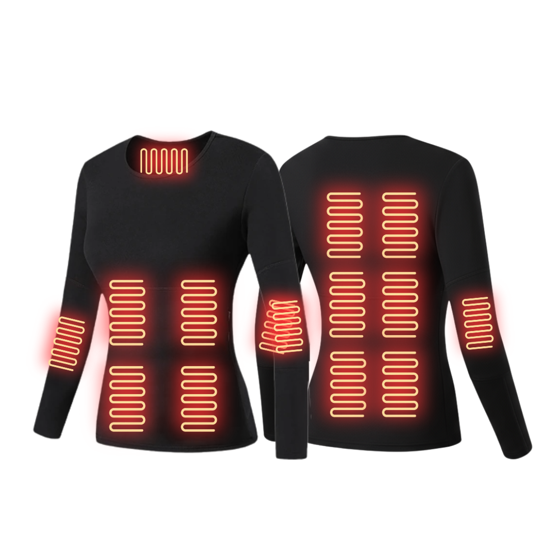 EvoTherm Full Heating Bodywear Women - Black