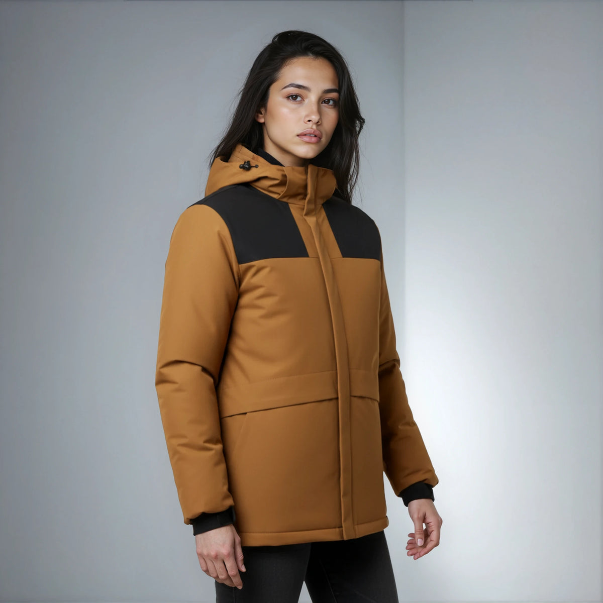 VoltGear Heated Jacket Woman - Brown
