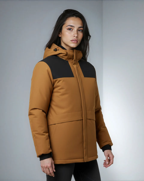 VoltGear Heated Jacket Woman - Brown