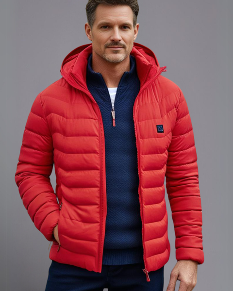 EvoTherm Men’s Ignite Heated Jacket – Red
