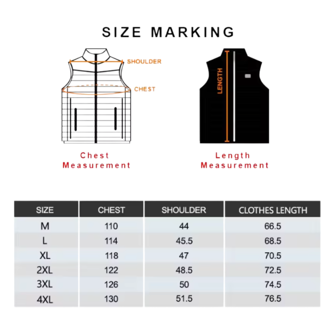 EvoTherm Stylish Vest Men - Black