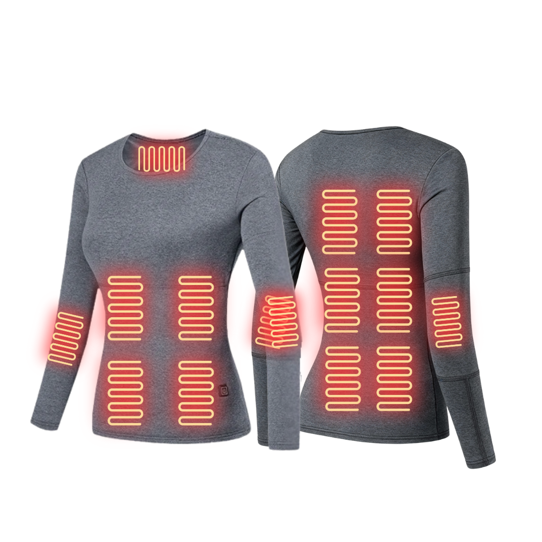 EvoTherm Full Heating Bodywear Women - Gray