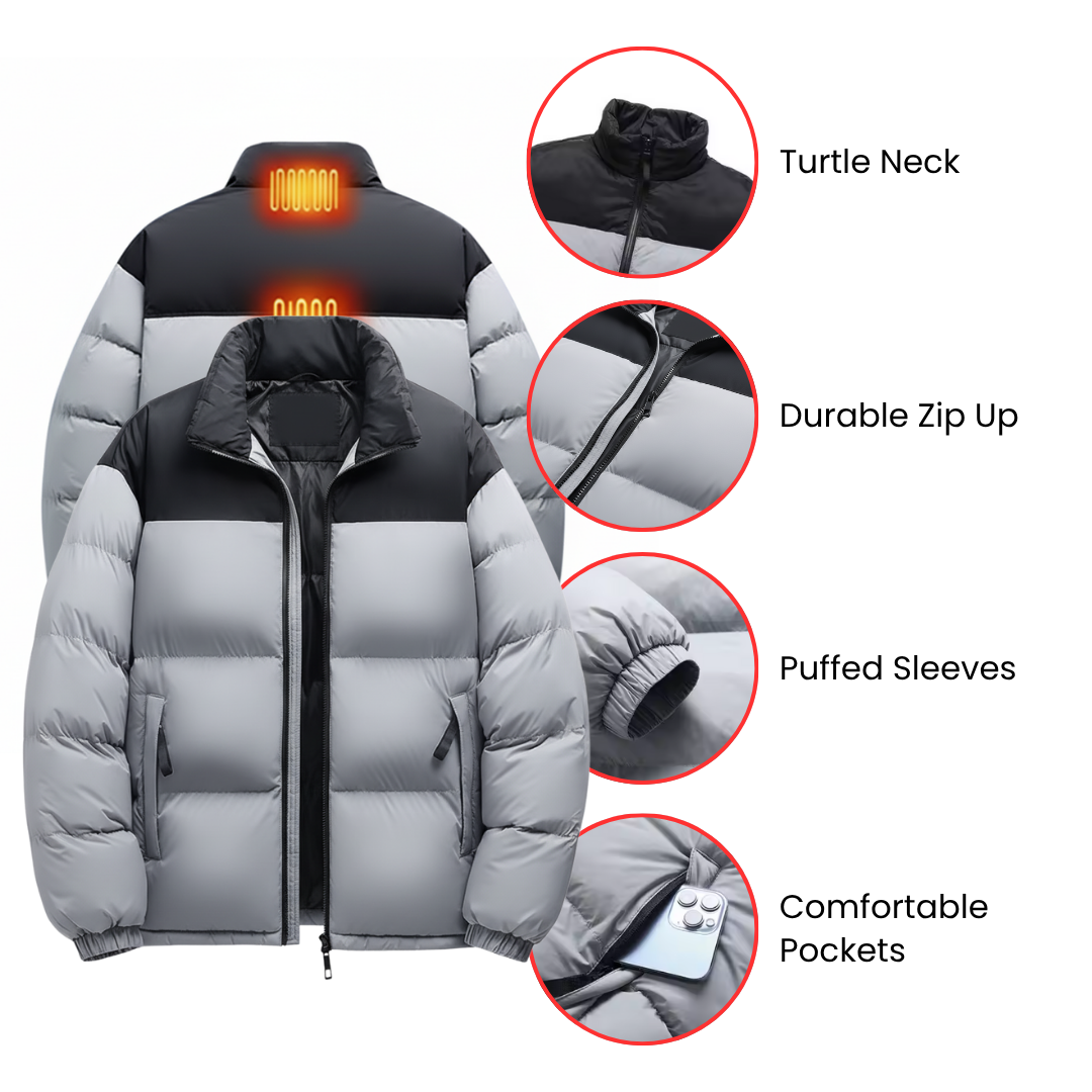 EvoTherm Heated Ski Coat Women - Yellow