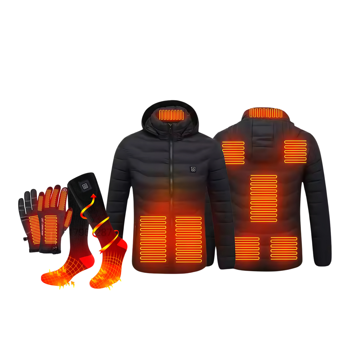 EvoTherm Women’s Ignite Heated Jacket – Red