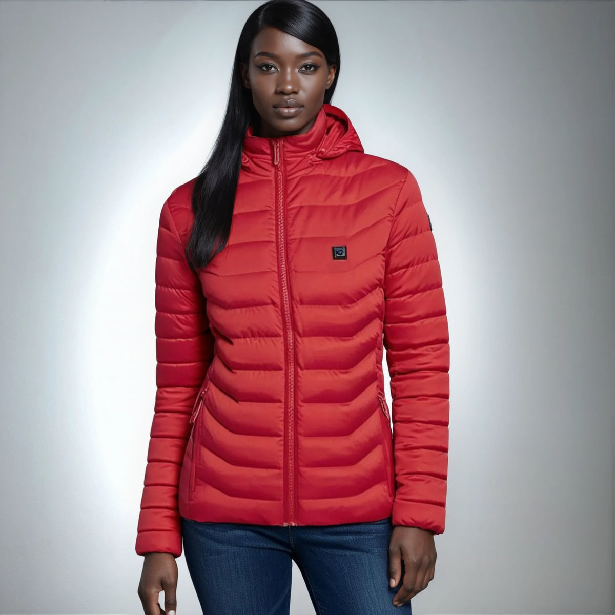 EvoTherm Women’s Ignite Heated Jacket – Red