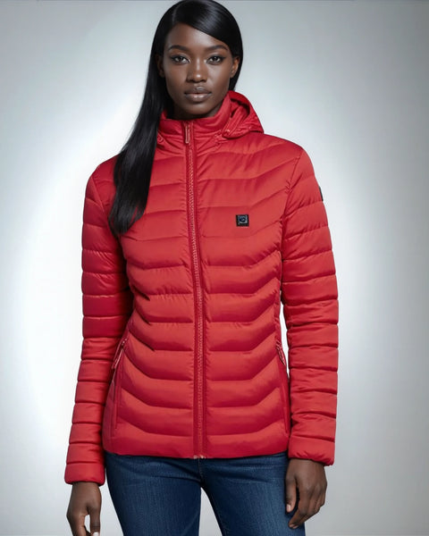 Veste chauffante pour femme EvoTherm Ignite – Rouge