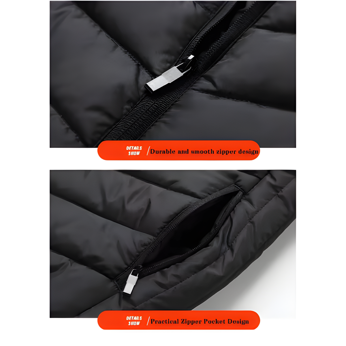 Man Heated Vest - Black