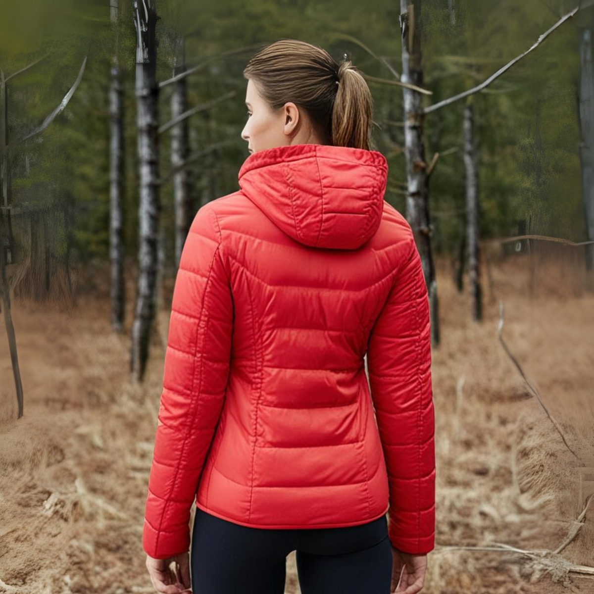 EvoTherm Women’s Ignite Heated Jacket – Red