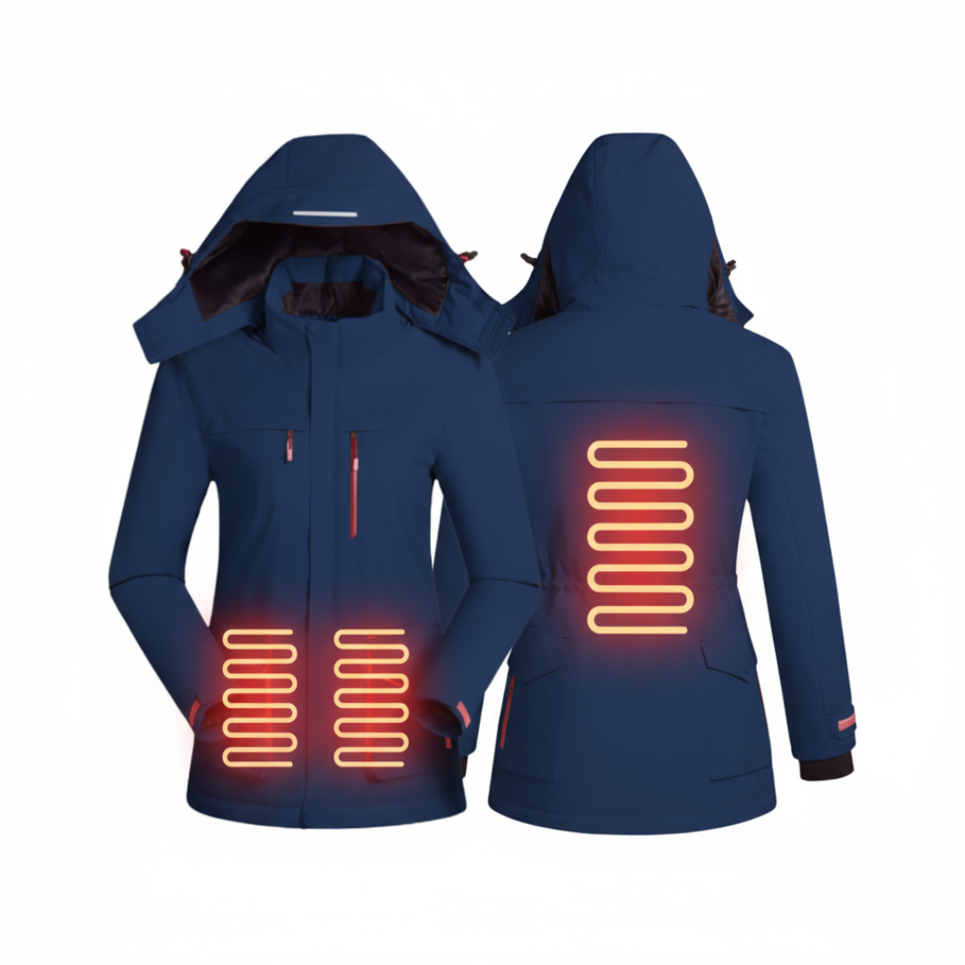 EvoTherm Heated Thermal Coat Women - Blue