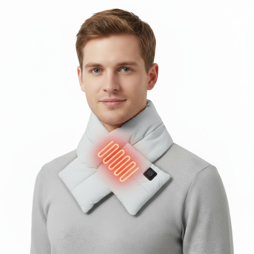 EvoTherm Heating Scarf - Light Gray
