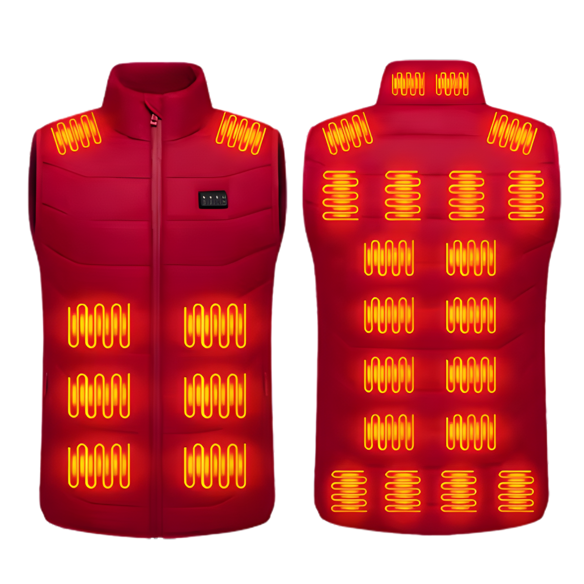 Man Heated Vest - Red