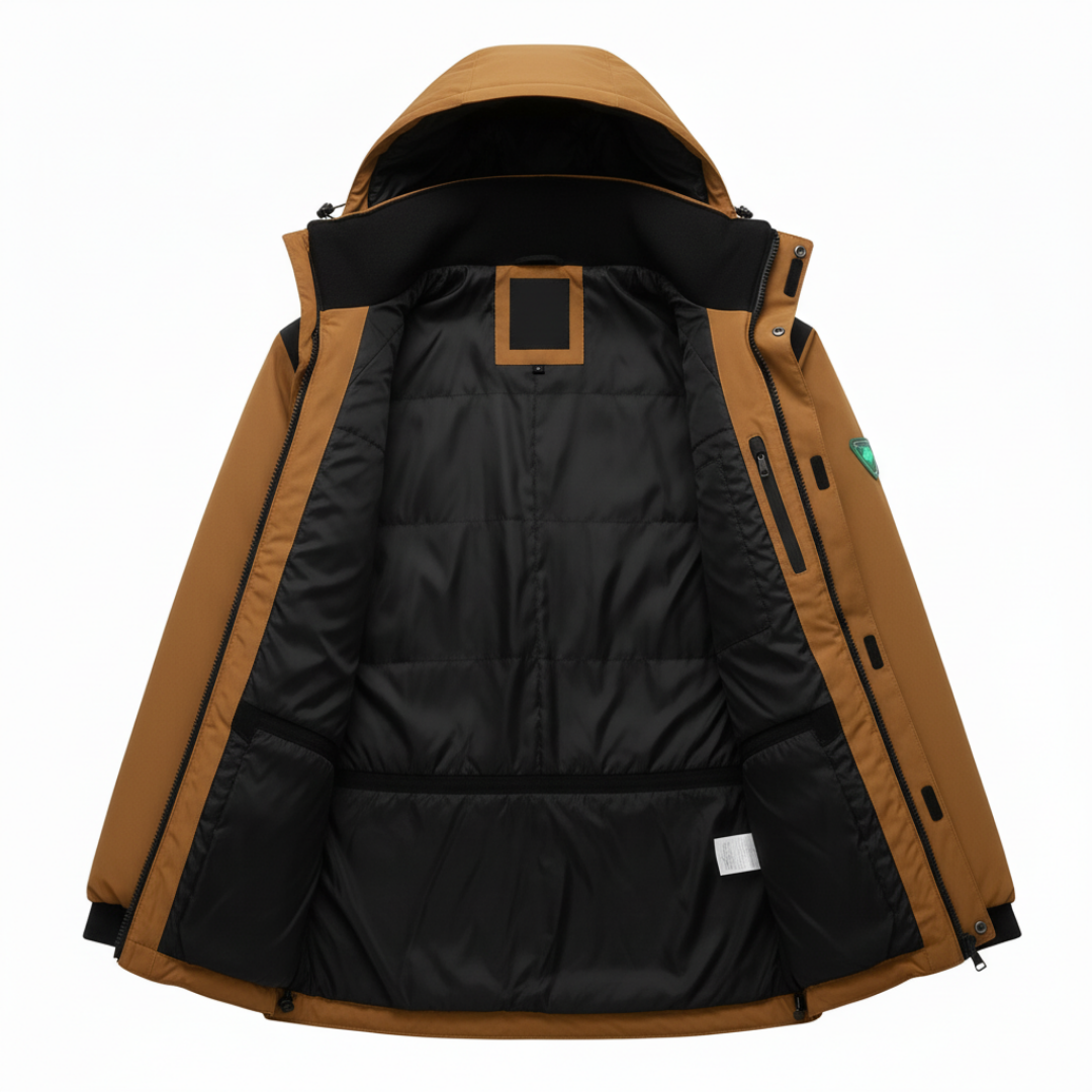 VoltGear Heated Jacket Man - Brown