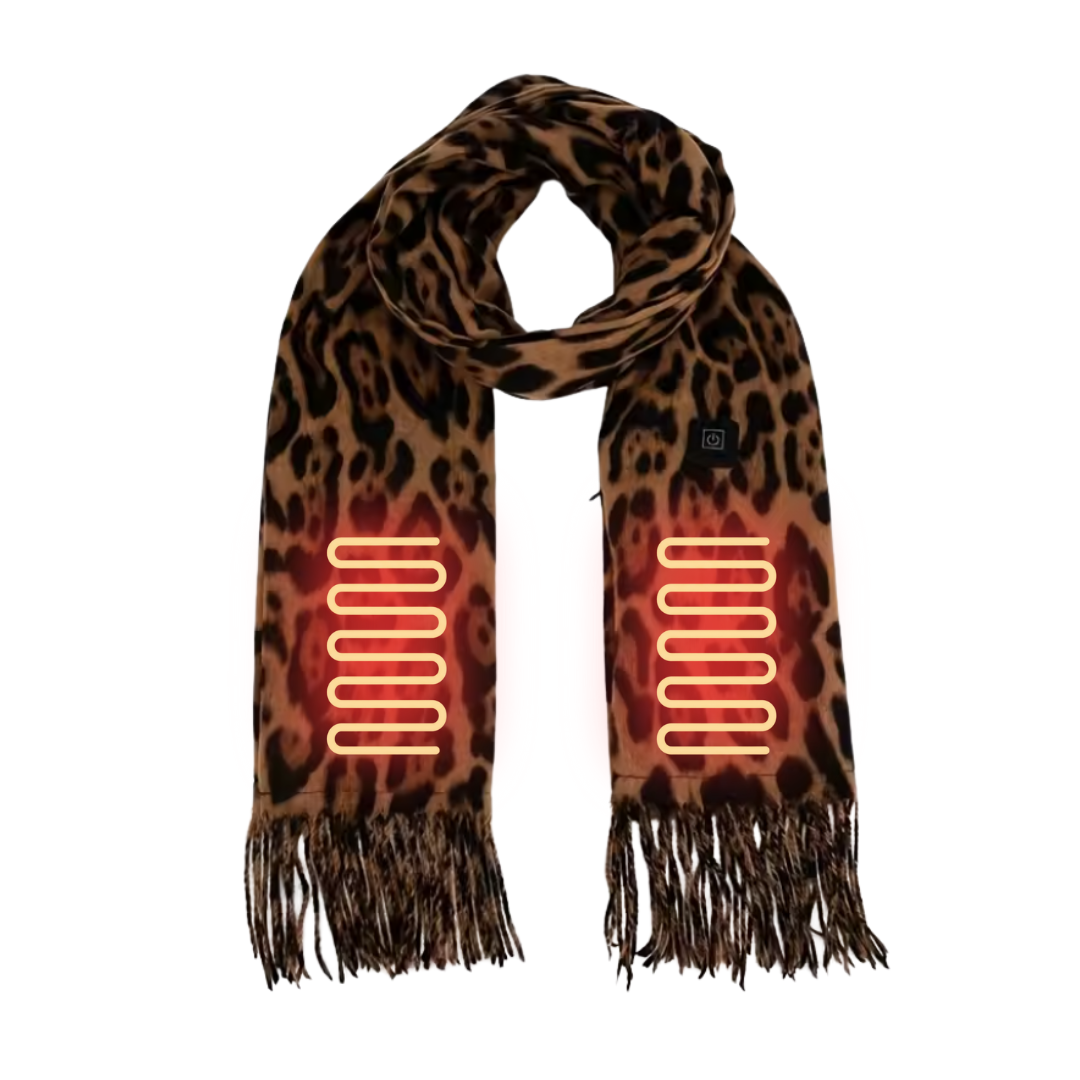 EvoTherm Thermal Scarf - Leopard Print