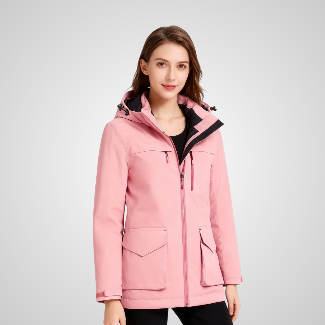 EvoTherm Heated Thermal Coat Women - Pink