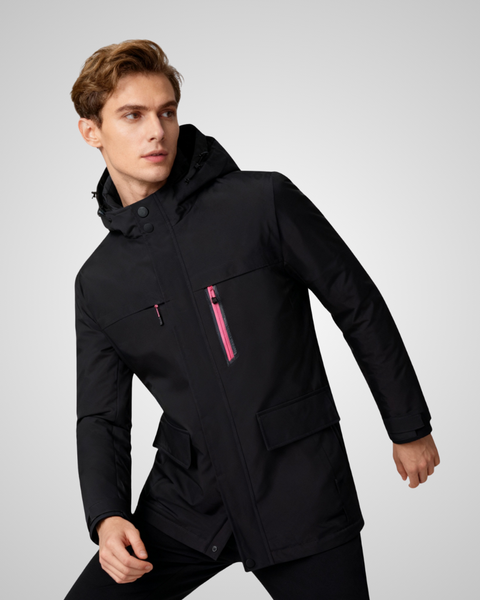 EvoTherm Heated Thermal Coat Men - Black