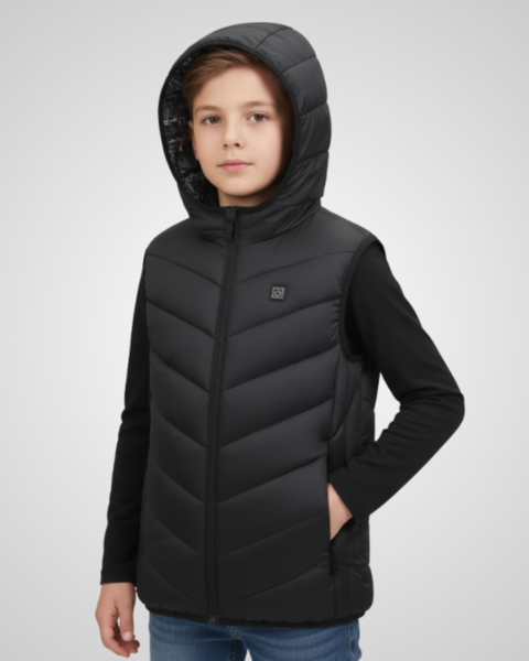 EvoTherm Kid's Heating Vest - Black