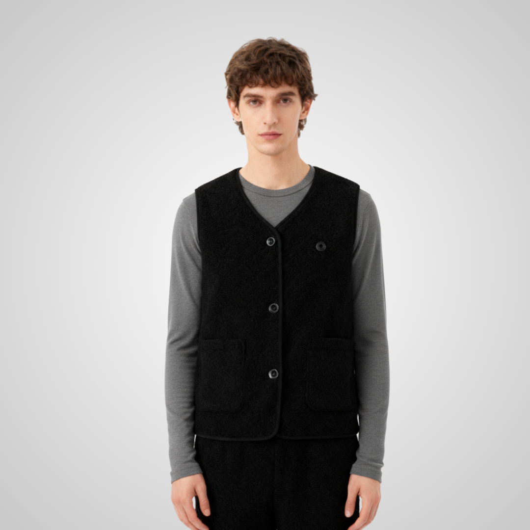 EvoTherm Stylish Vest Men - Black