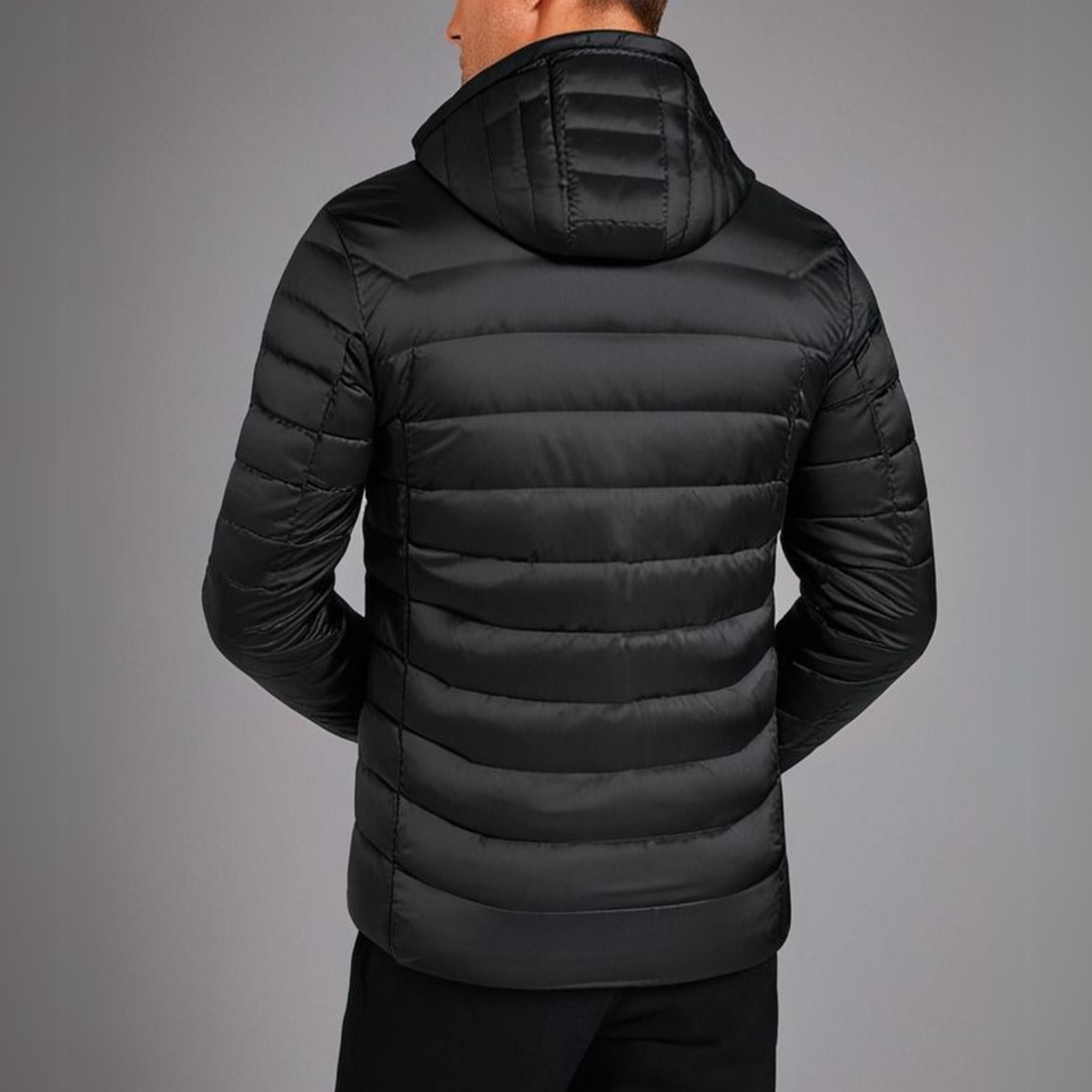 EvoTherm Men’s Stealth Heated Jacket – Black