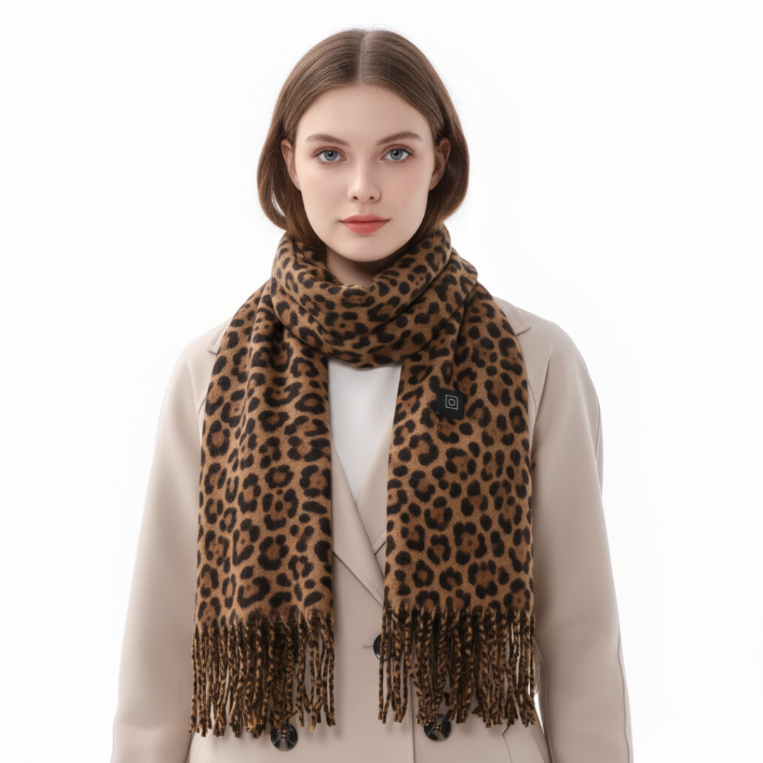EvoTherm Thermal Scarf - Leopard Print