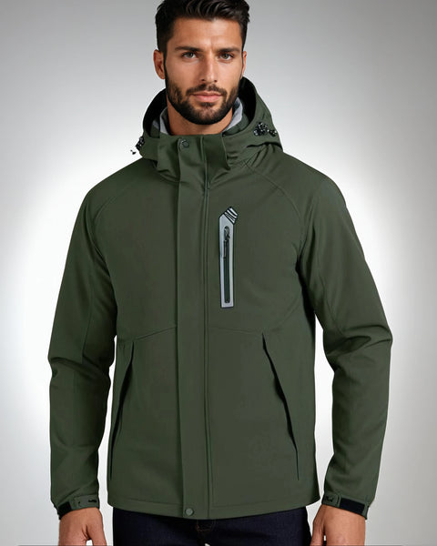 Veste chauffante pour homme EvoTherm Titan - Vert armée
