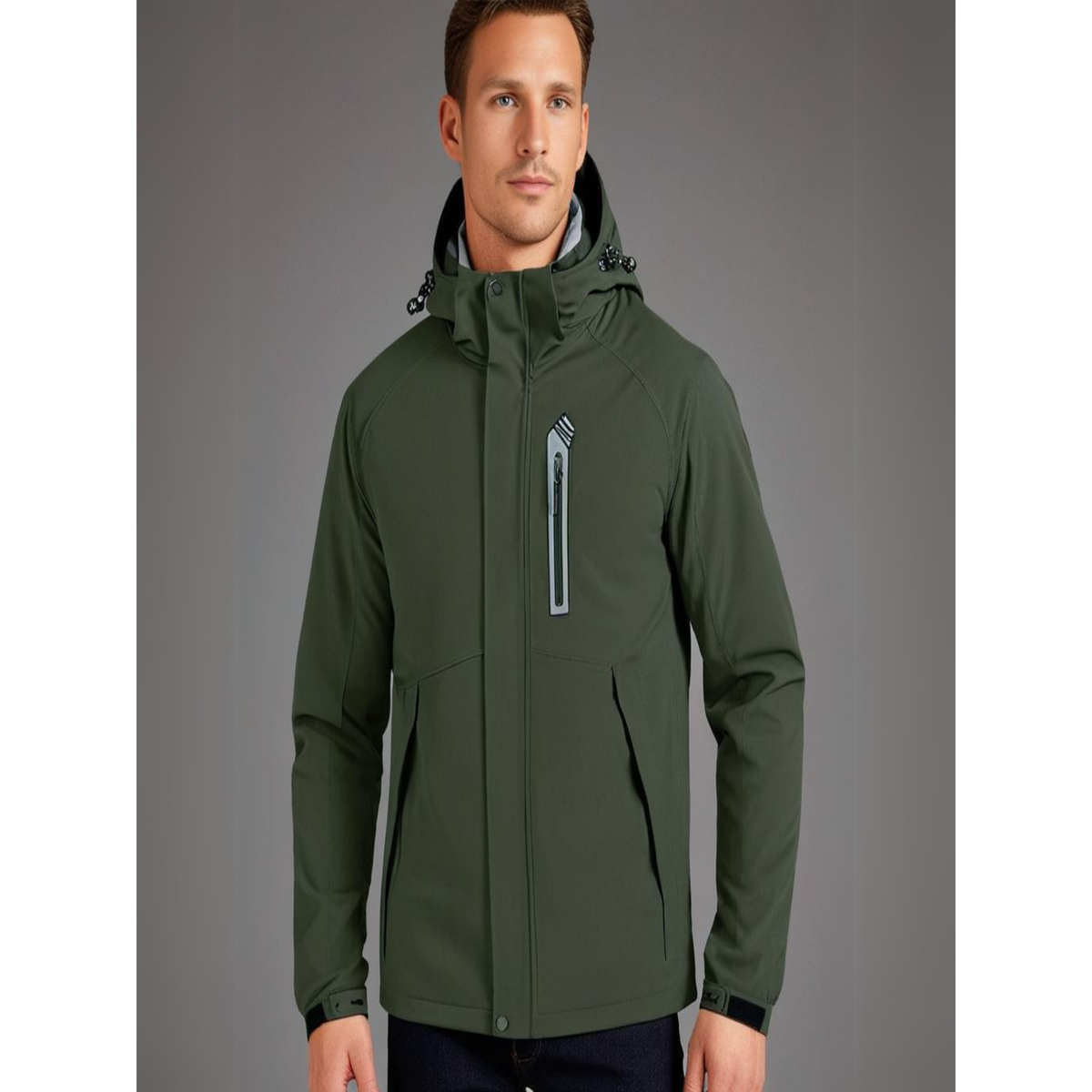 EvoTherm Titan Men's Heated Jacket - Army Green