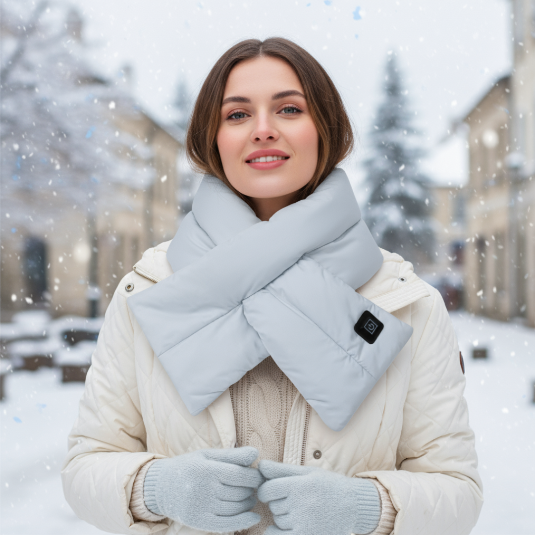 EvoTherm Heating Scarf - Light Gray