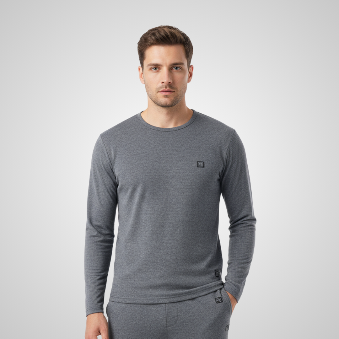 EvoTherm Full Heating Bodywear Men - Gray