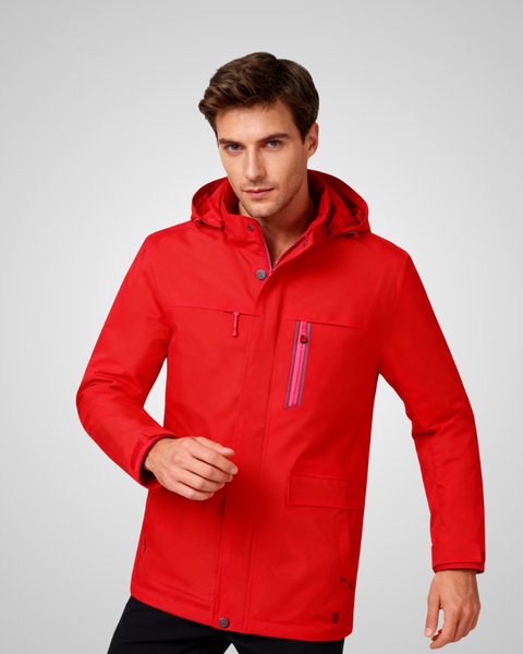 EvoTherm Heated Thermal Coat Men - Red