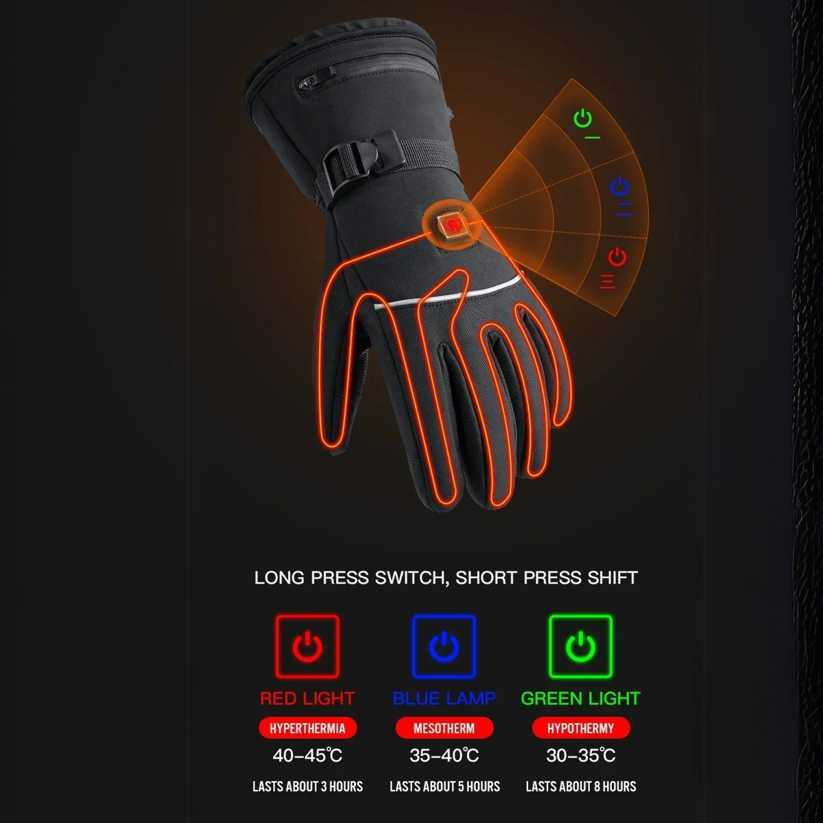 EvoTherm Heated Gloves – Ultimate Winter Comfort