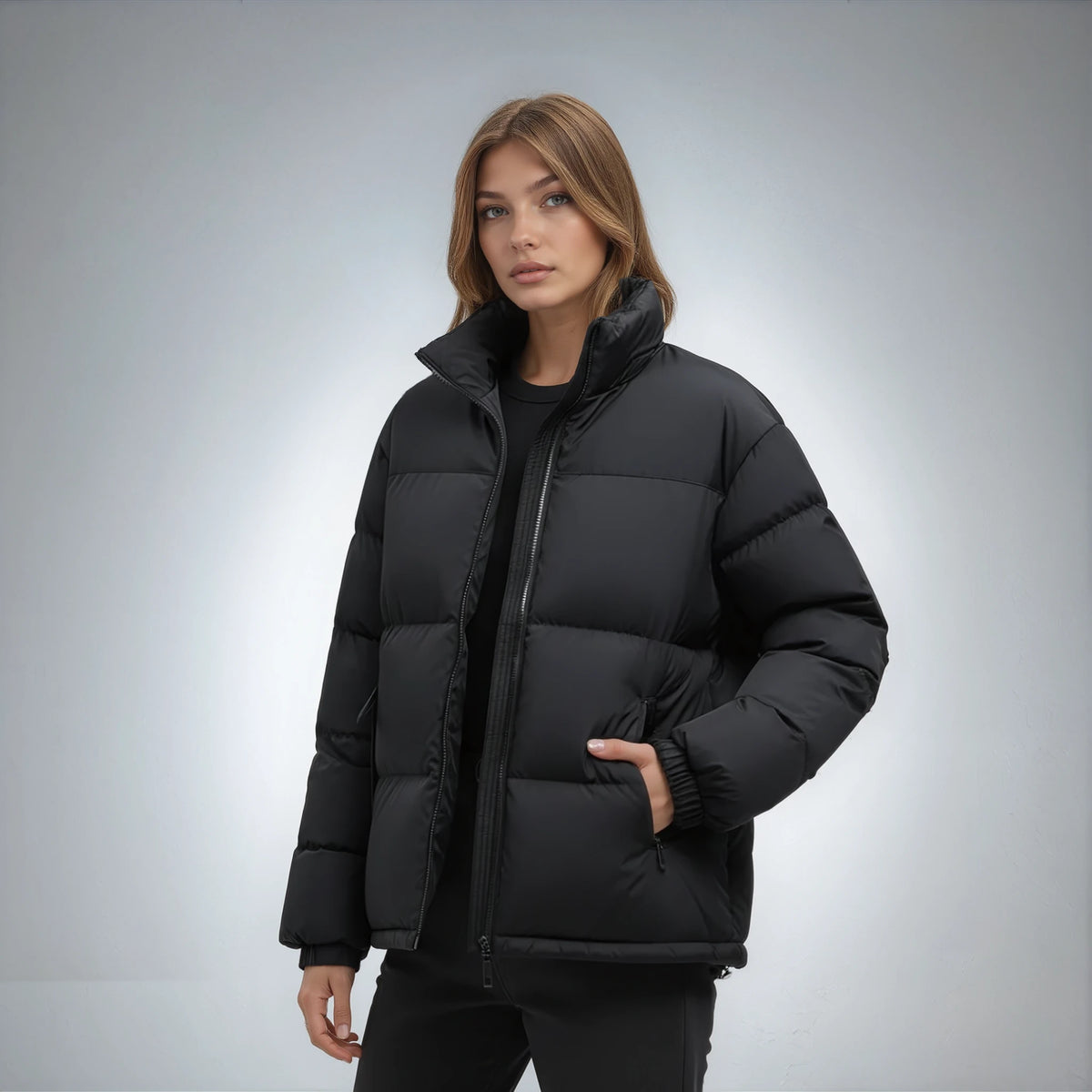 EvoTherm Heated Ski Coat Women - Black