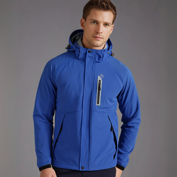 EvoTherm Titan Men's Heated Jacket - Blue