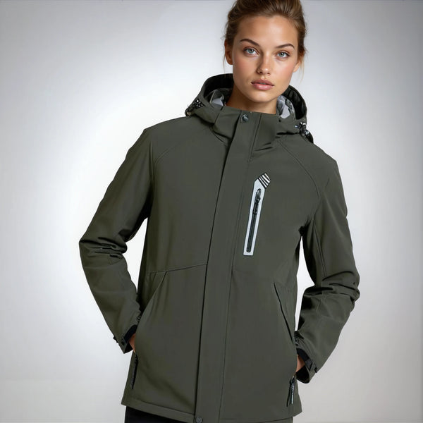 EvoTherm Titan Women's Heated Jacket - Army Green