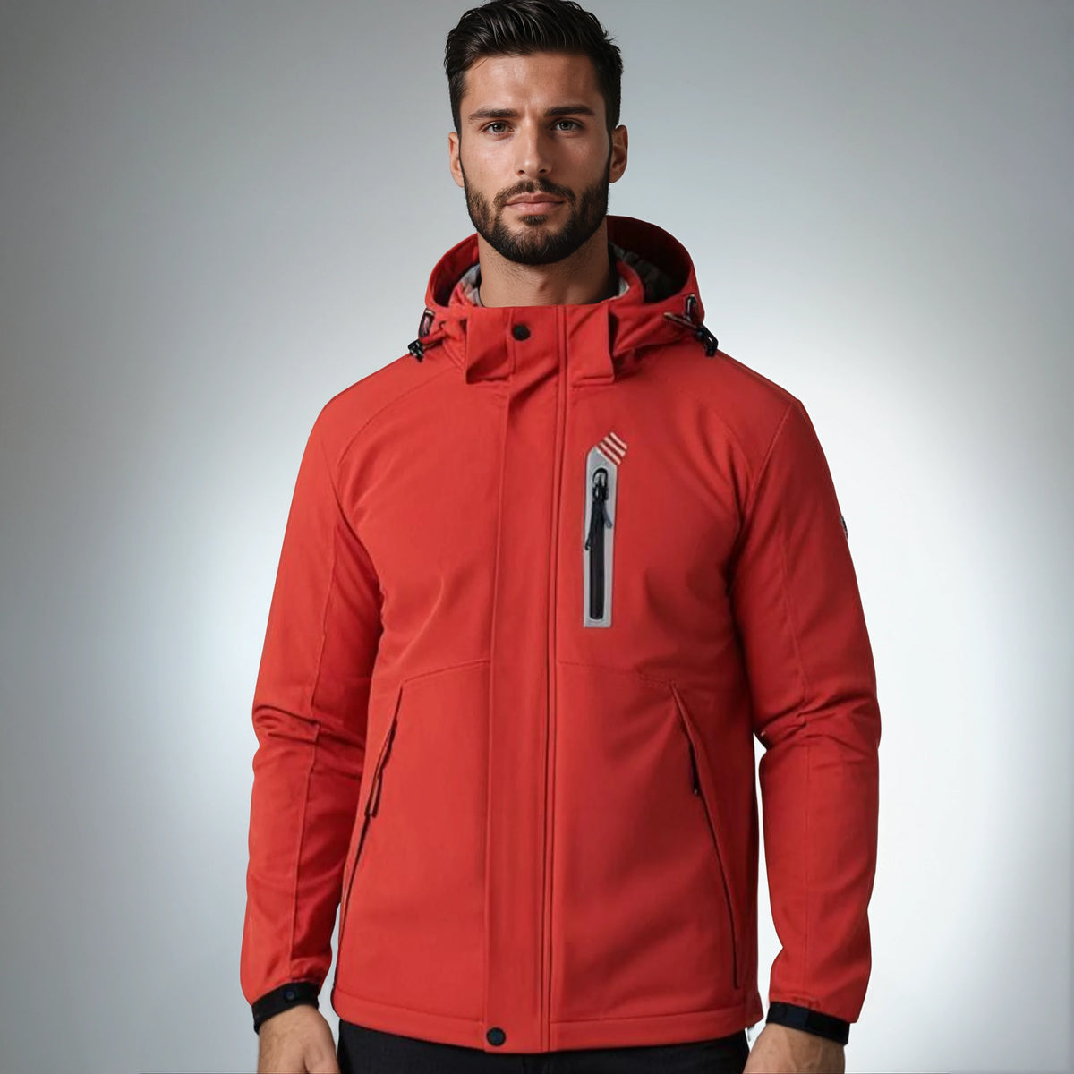 EvoTherm Titan Men's Heated Jacket - Red
