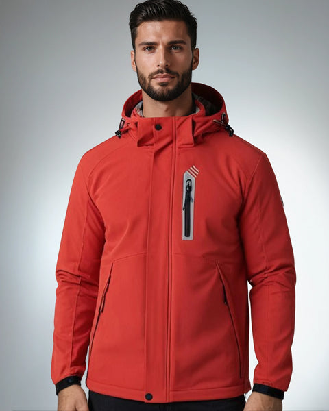 EvoTherm Titan Men's Heated Jacket - Red