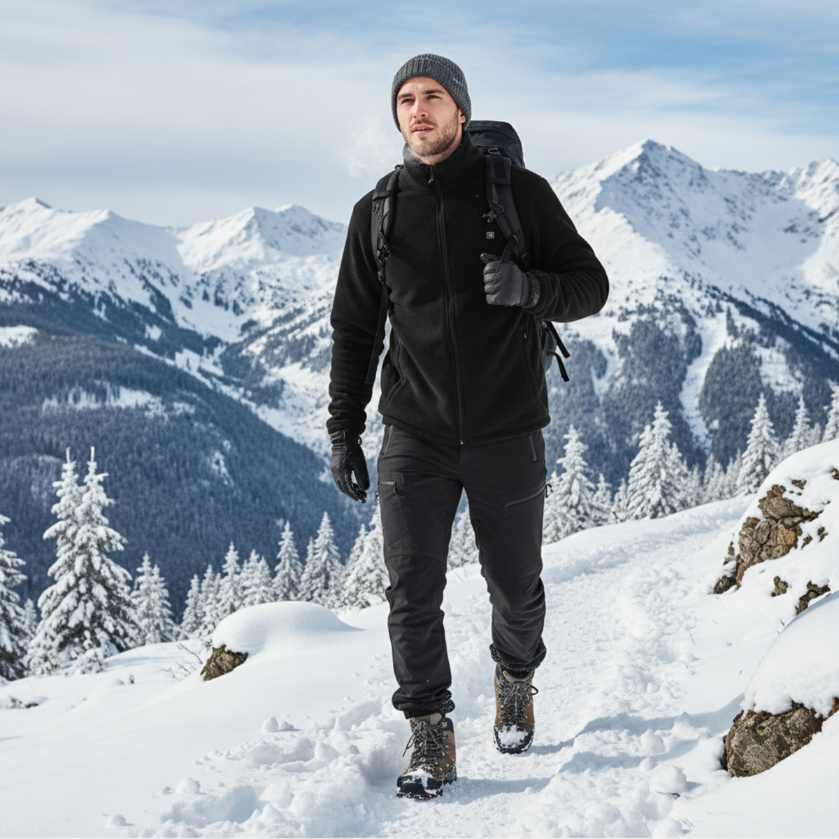 Smart Heated Fleece Jacket