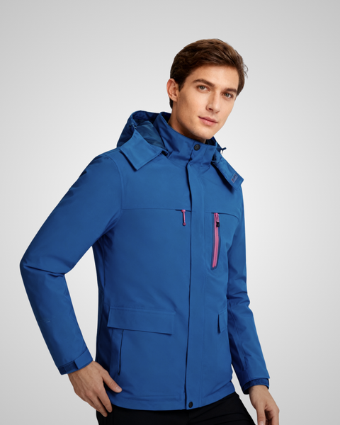EvoTherm Heated Thermal Coat Men - Blue