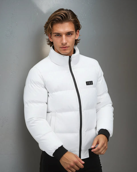 EvoTherm Heated Puffer Jacket Men - White