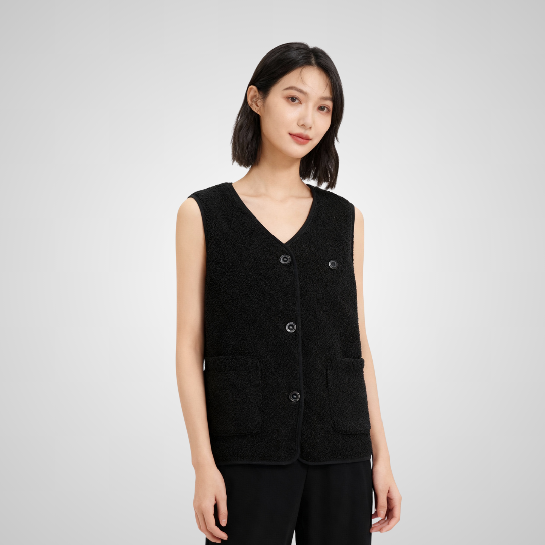 EvoTherm Stylish Vest Women - Black