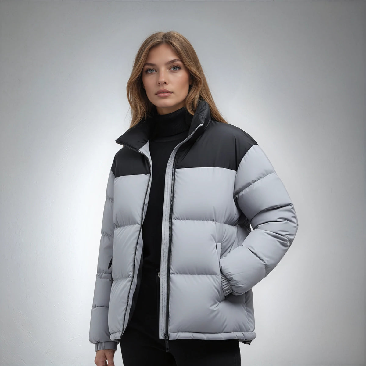 EvoTherm Heated Ski Coat Women - Gray