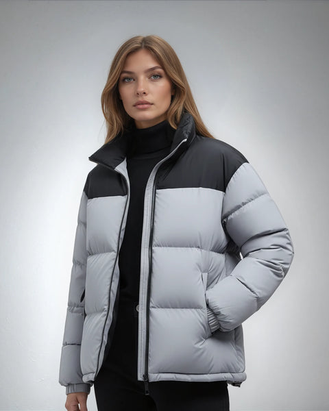 EvoTherm Heated Ski Coat Women - Gray